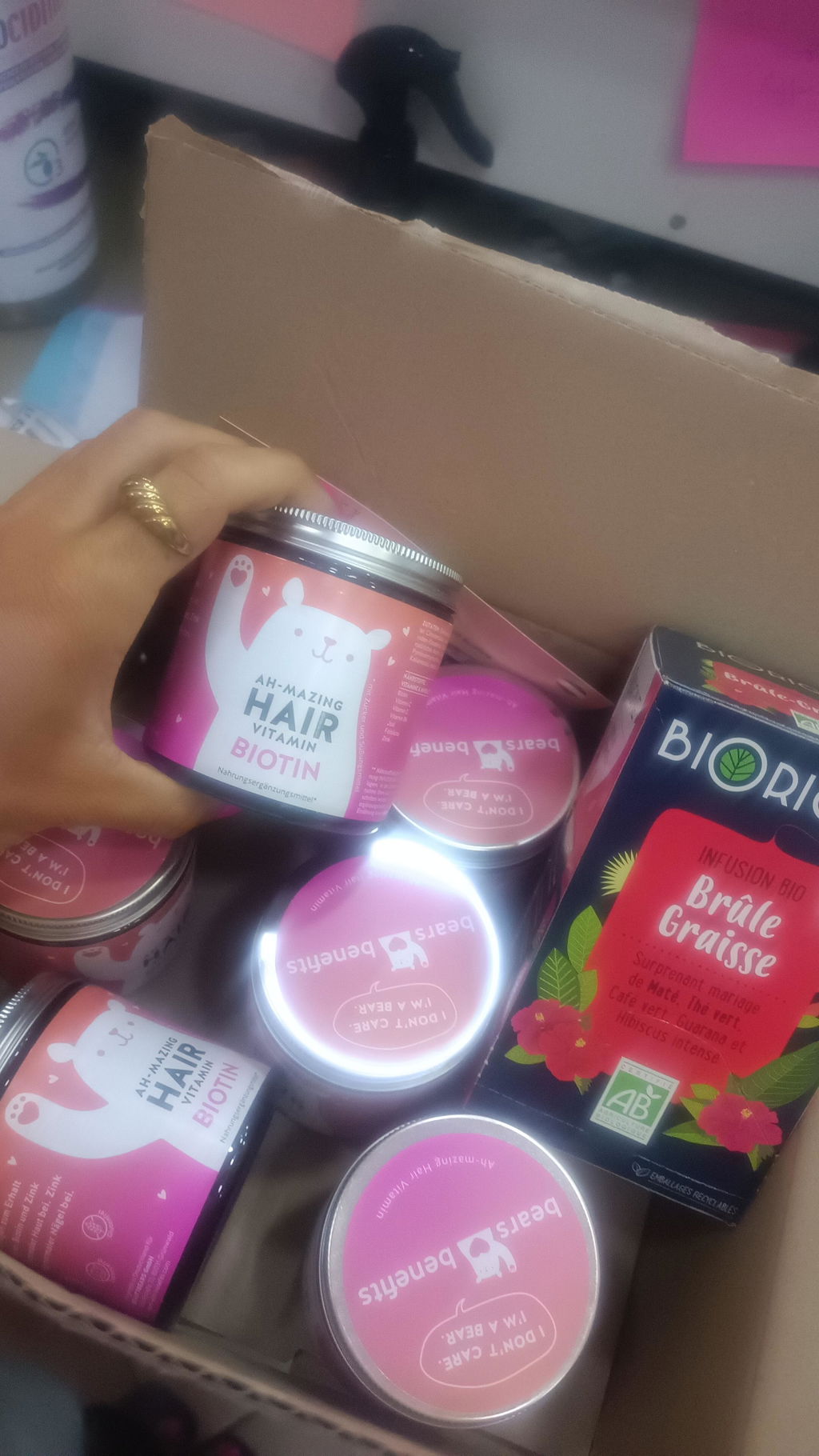 Beauty Bears Ah-Mazing Hair Biotina gommose 45 giorni vegan