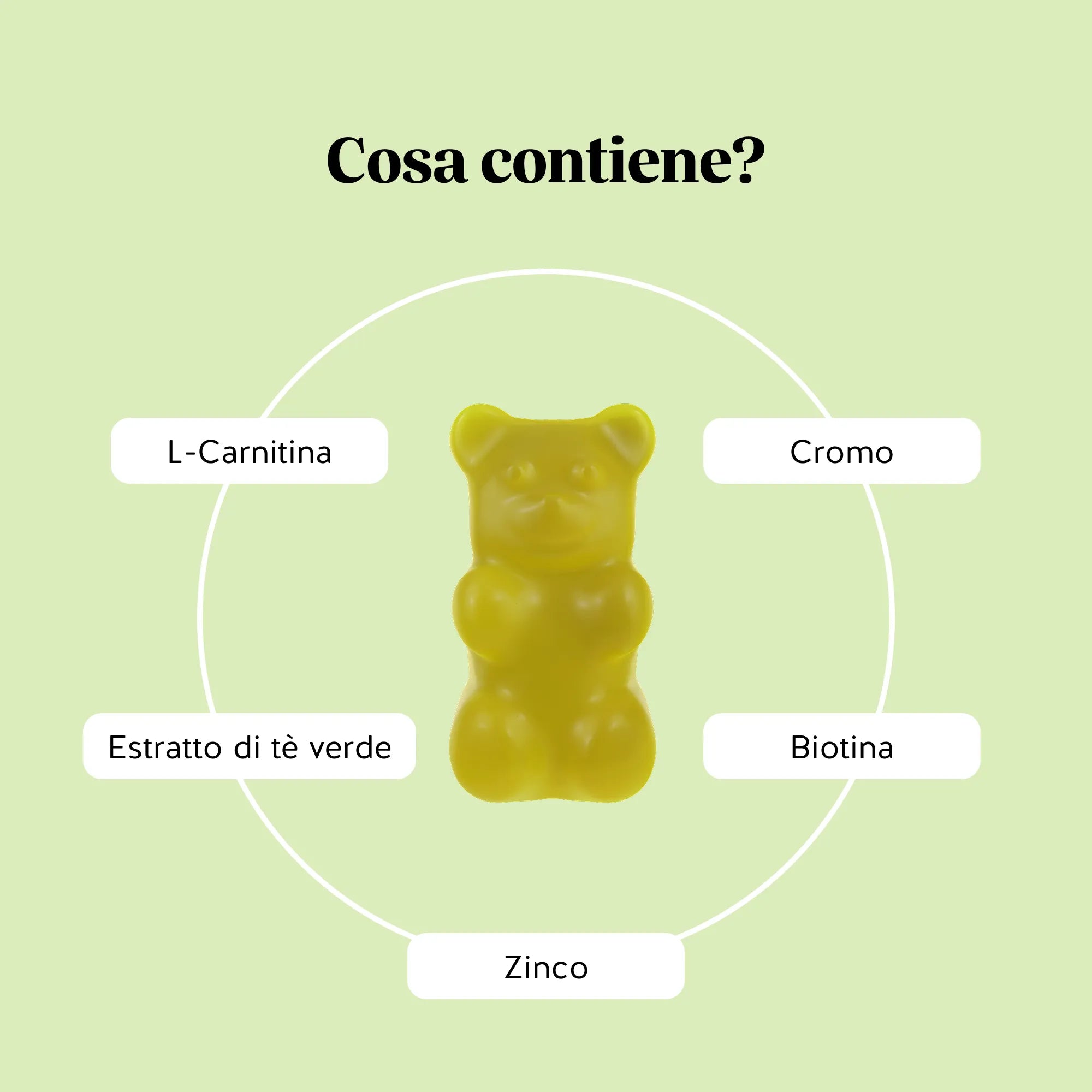 Beauty Bears Burn Baby Burn Vitamin gommose 45 giorni cromo