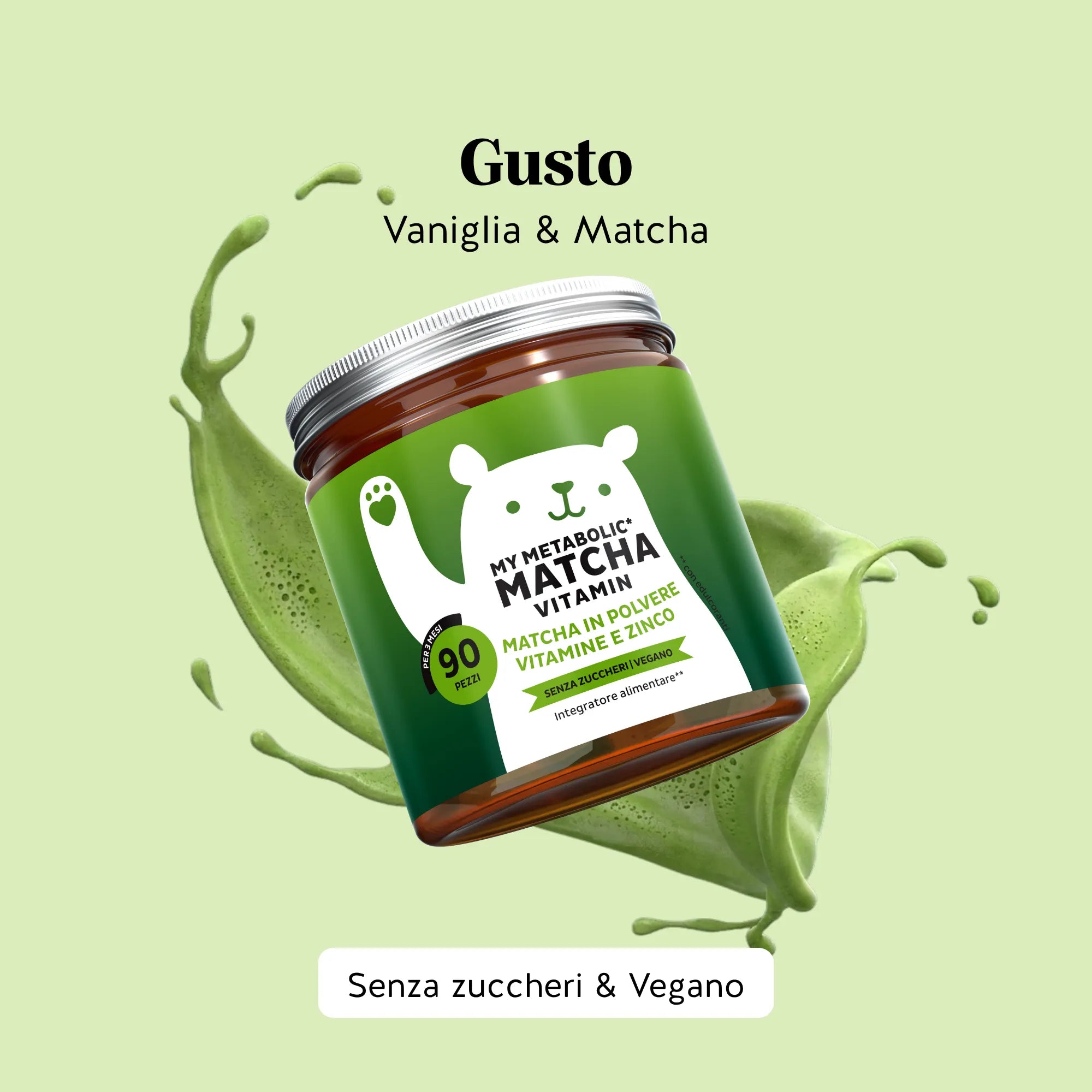 Beauty Bears My Metabolic integratore matcha 45 orsetti zinco