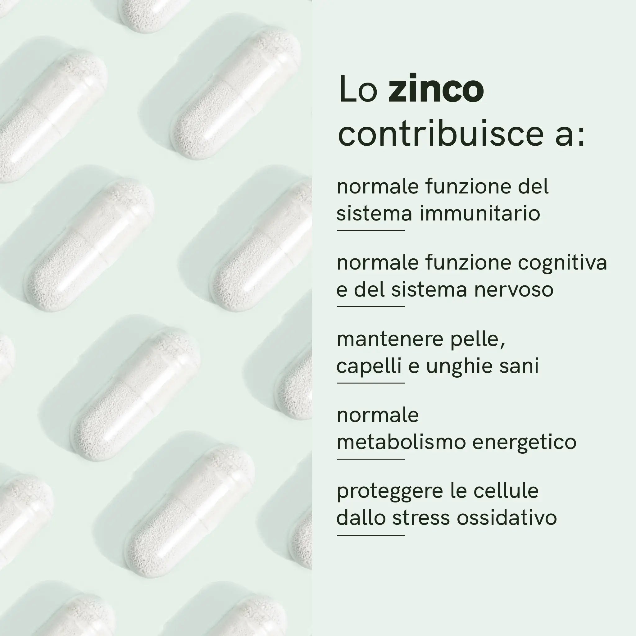 Nordic Oil CBD Capsules capsule di zinco vegane rame