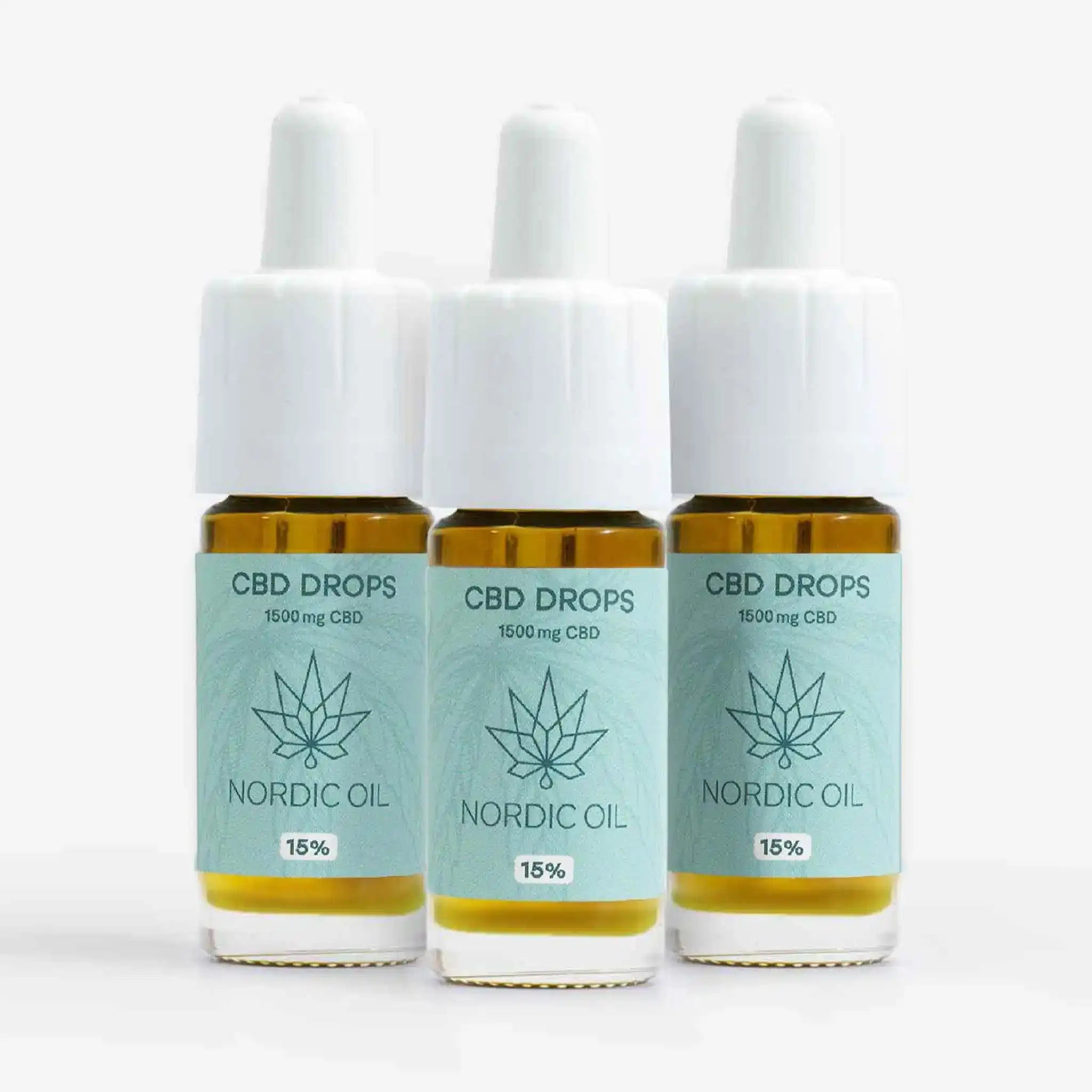 Nordic Oil CBD Oil Plus olio CBD 15% 3x10 ml 1500 mg mente serena