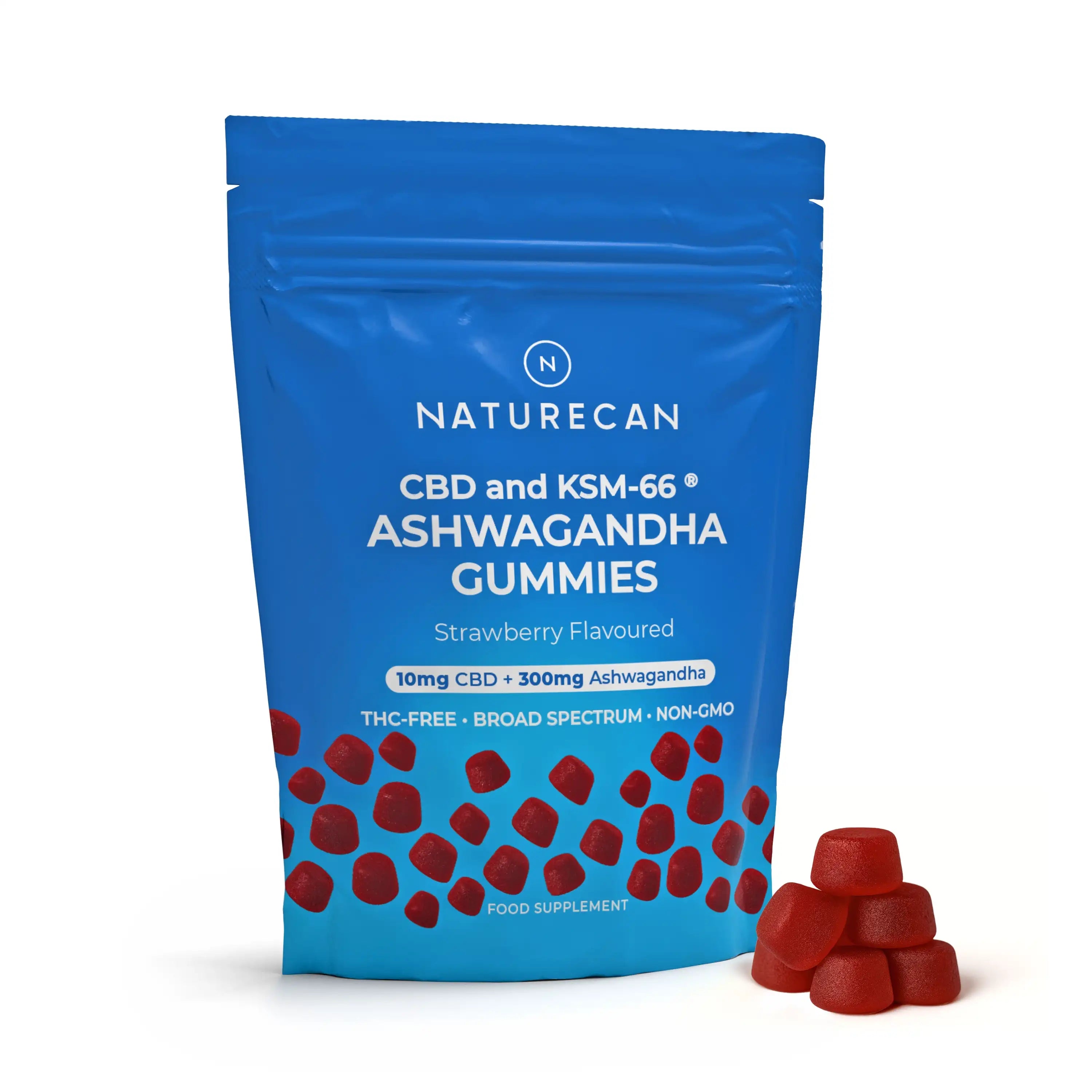 Naturecan Gummies Relax CBD Ashwagandha Frutta 30 pz