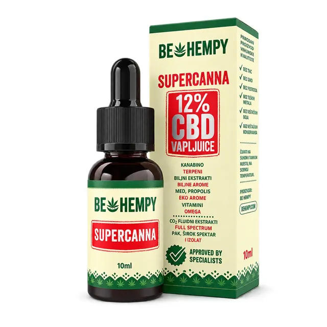 Behempy SuperCanna Olio CBD 12% Gocce