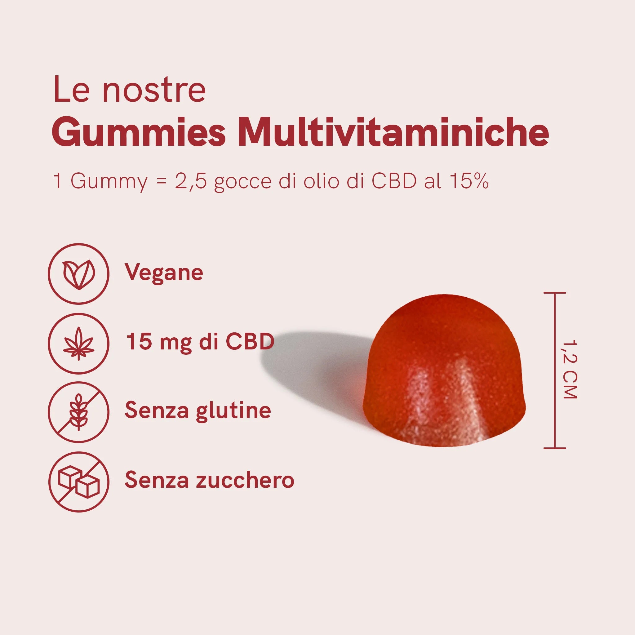 Nordic Oil Gummies Gommose CBD 900 mg Fragola 3x60 pezzi