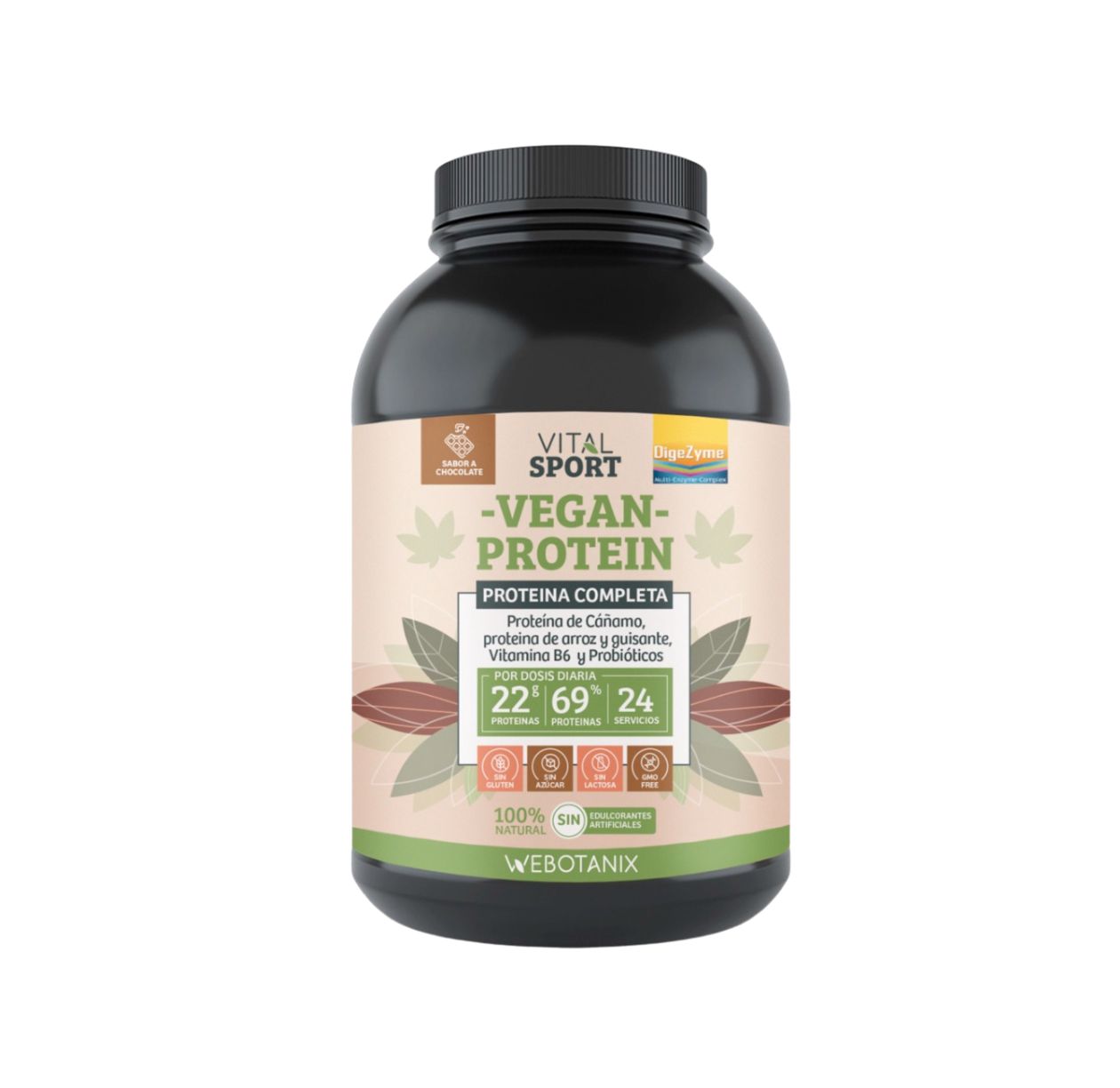 Webotanix Vital Sport VeganProtein 768g proteine vegetali vegane