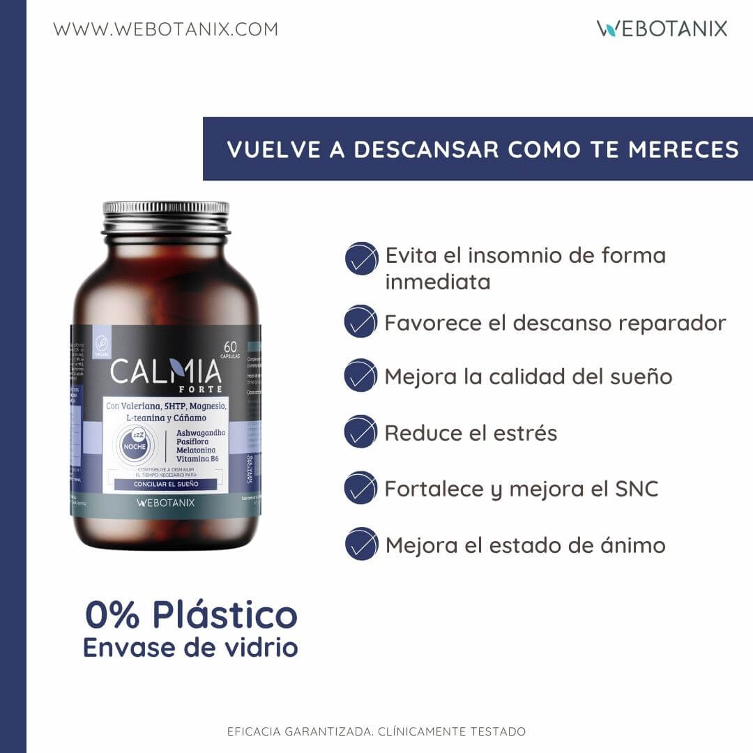 Webotanix Calmia Noche Forte 60 capsule sonno melatonina