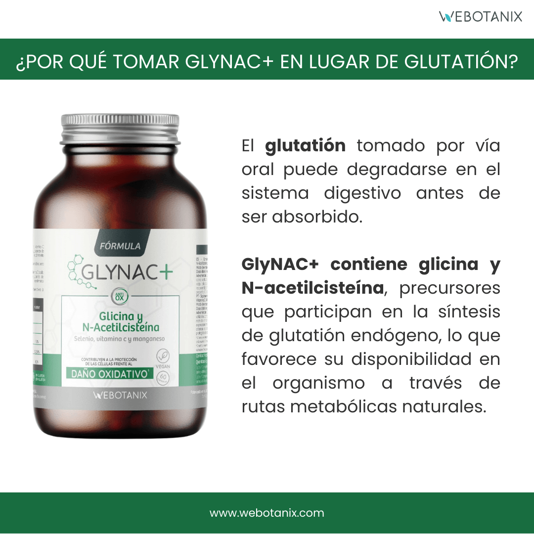 Webotanix Formula GlyNAC 60 capsule NAC glicina antiossidante