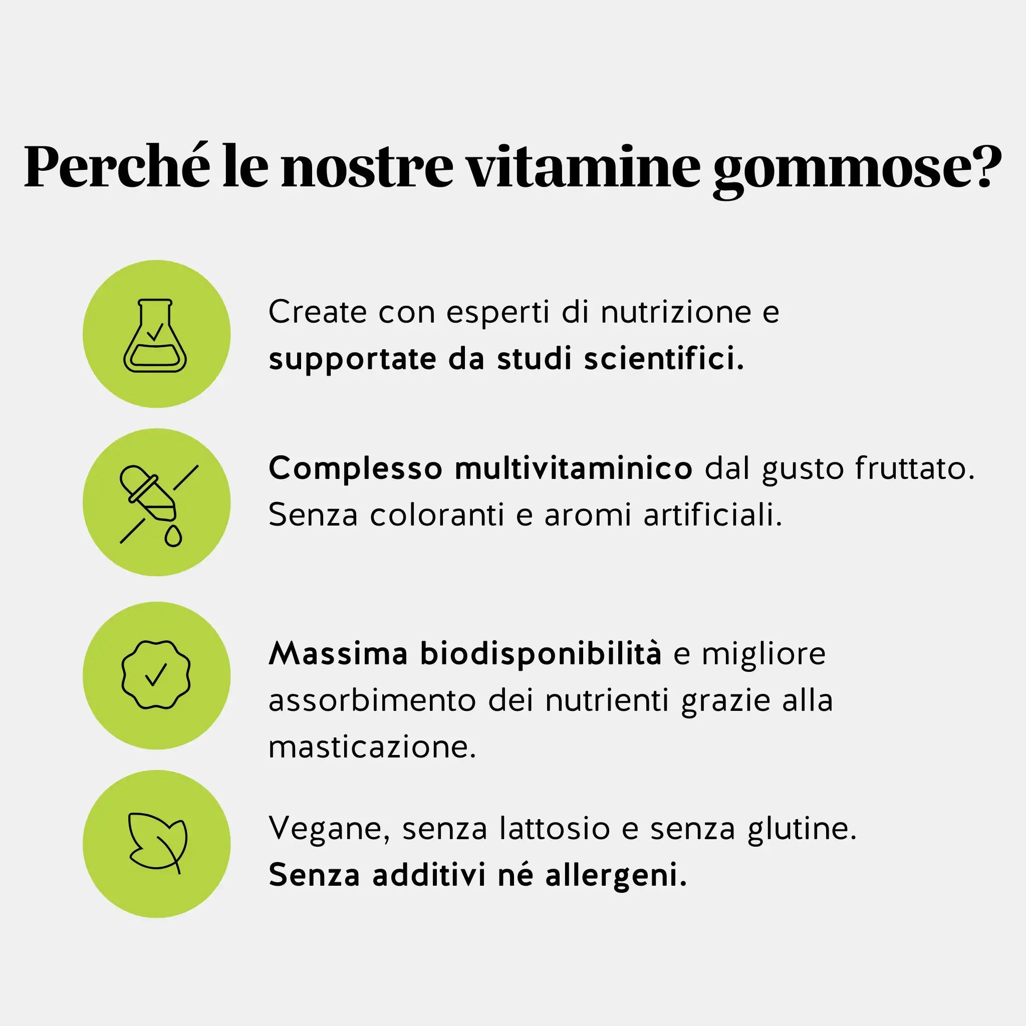 Beauty Bears Daily Essentials Zinco Gommose 60 pezzi Mirtillo