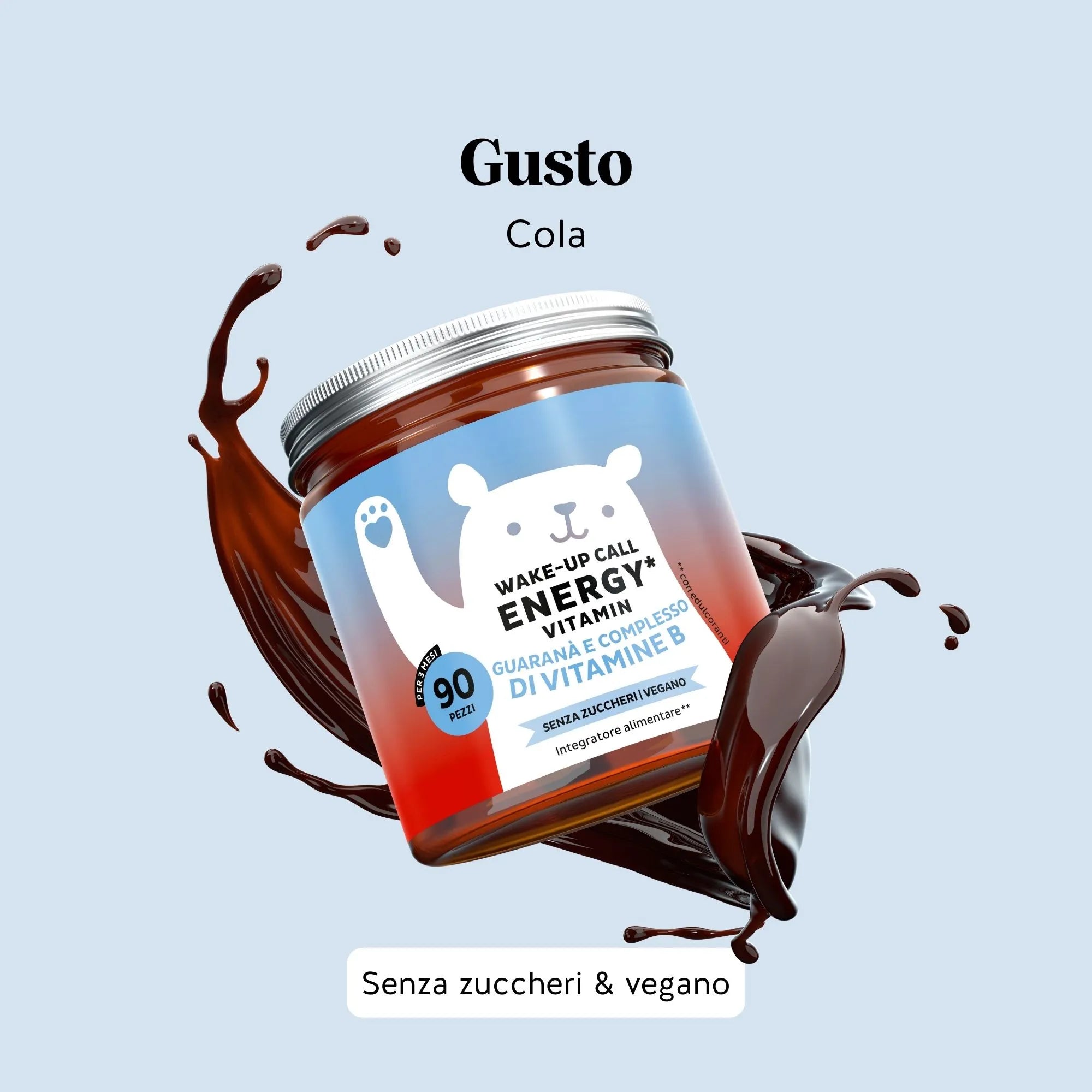 Beauty Bears Wake-Up Call Energy orsetti cola 45 giorni guaranà