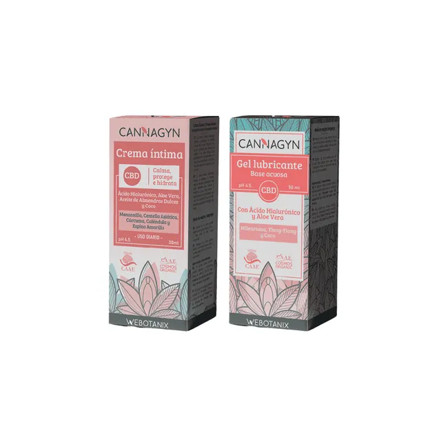 Webotanix Cannagyn Pack Cura Intima kit igiene donna