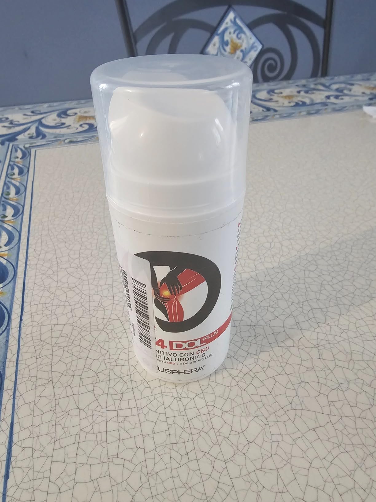 Eusphera Creme CBD crema riscaldante muscoli 75 ml