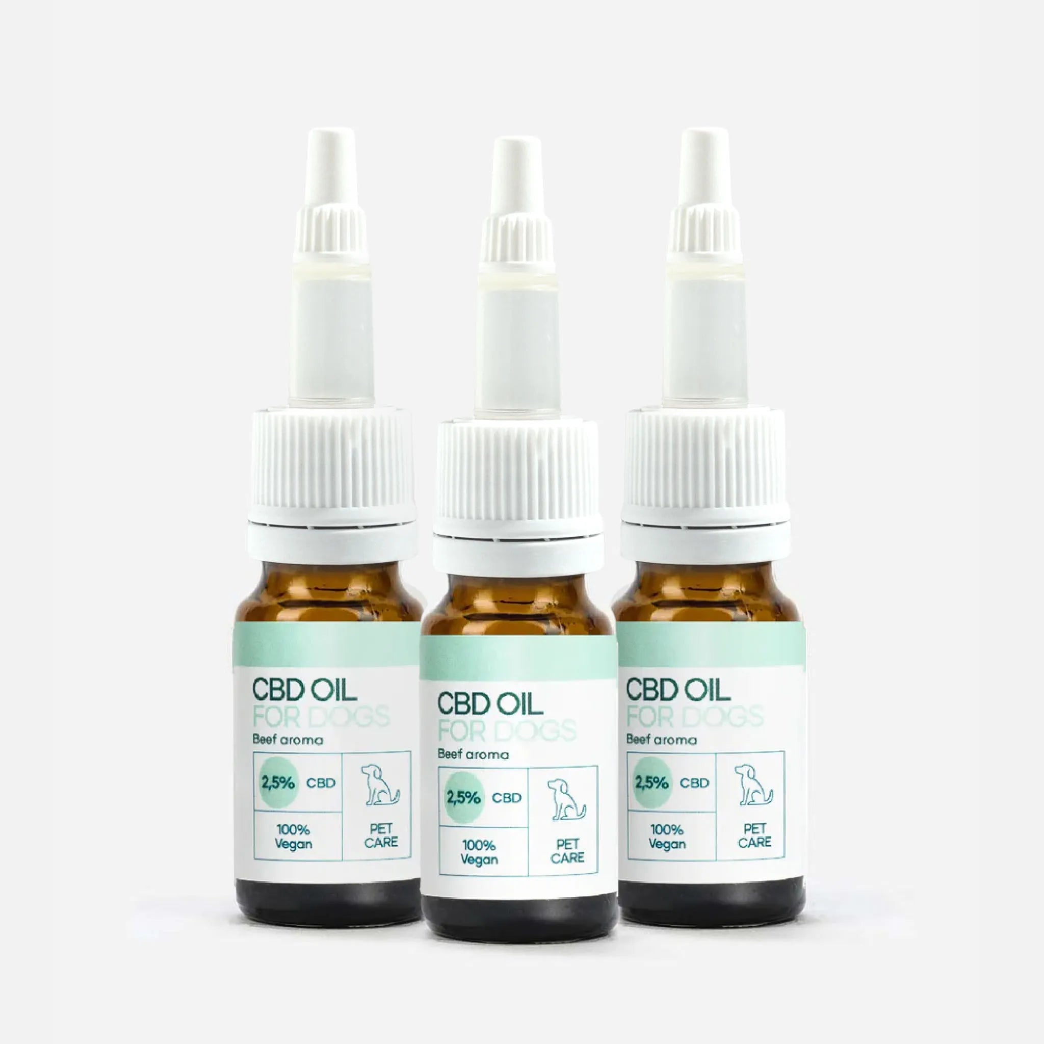 Nordic Oil Olio CBD Cani 2,5% Manzo 3x10 ml 250 mg