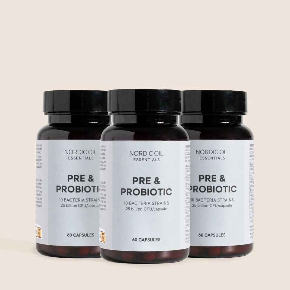 Nordic Oil Probiotici 60 Capsule 3x2 con Vitamina C