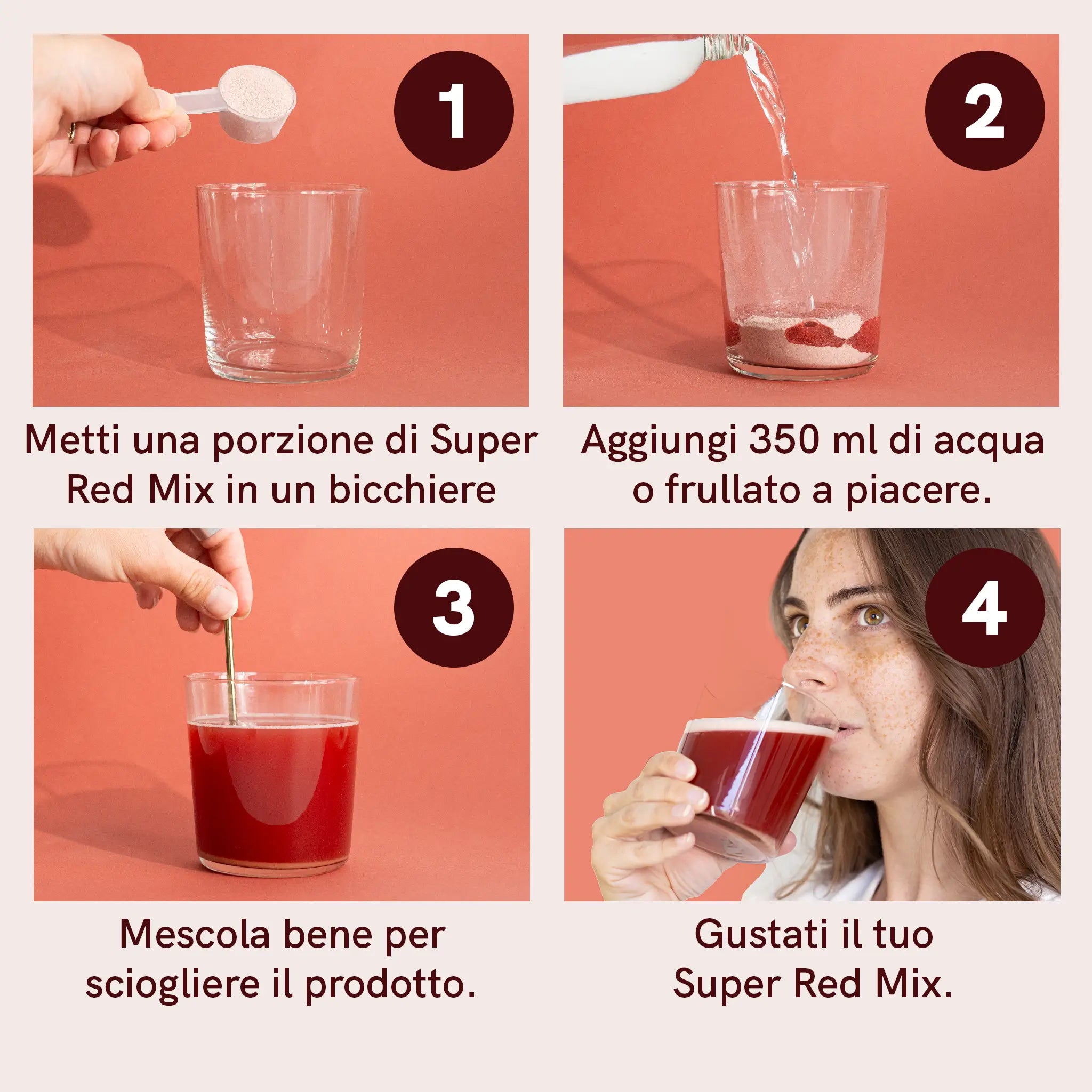Nordic Oil Super Red Mix collagene vegano 30 porzioni