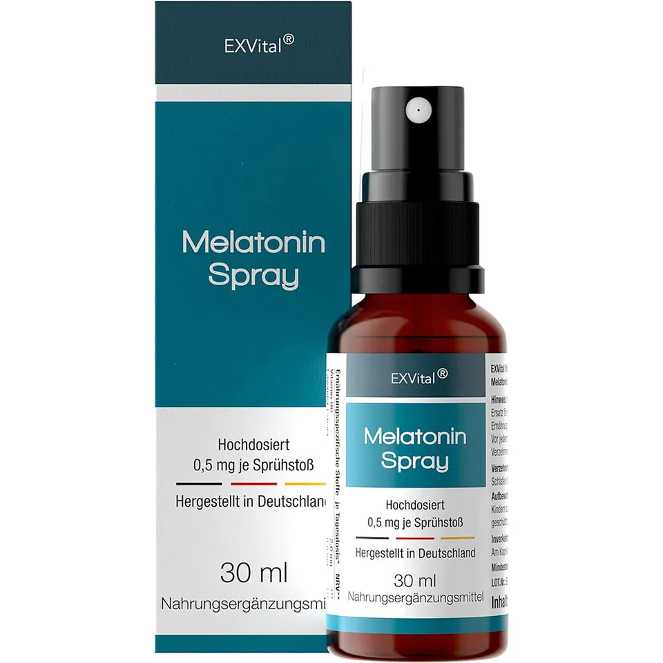 EXVital Schlaf Melatonina Spray 30 ml lavanda sonno
